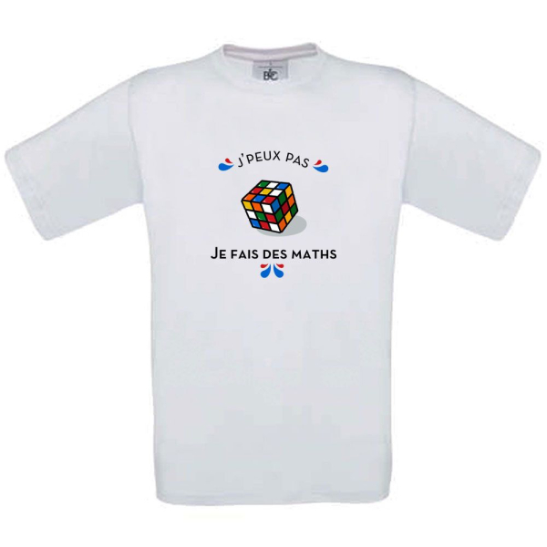 T-shirt enfant personnalisé J'peux pas