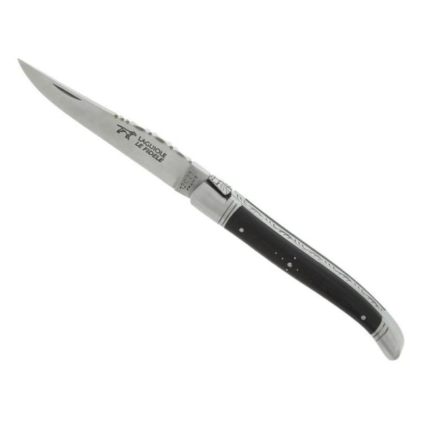 Laguiole 12cm le fidèle avec manche en ébène
