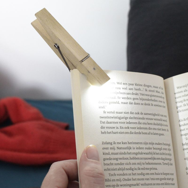 Lampe de lecture marque-page