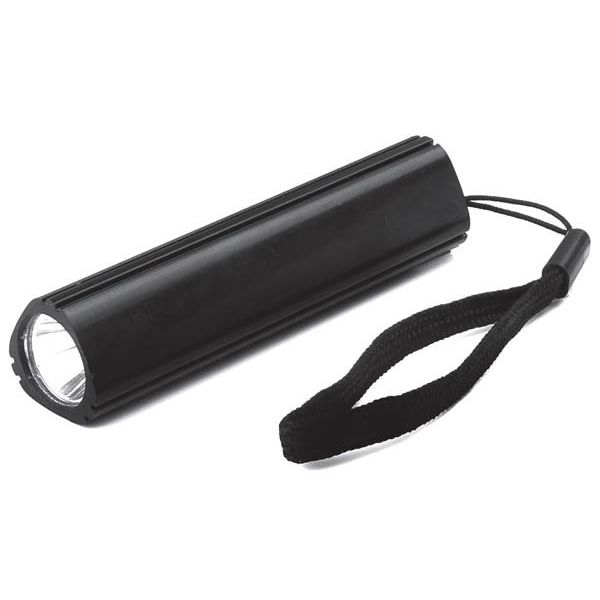 Lampe torche noire LED