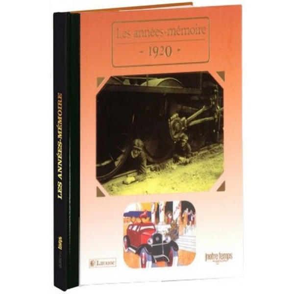 Livres Années Mémoire 1920