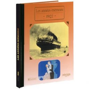 Livre mémoire de l'année 1922