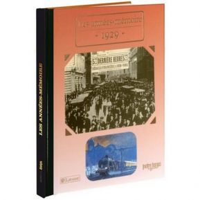 Livre mémoire de l'année 1929