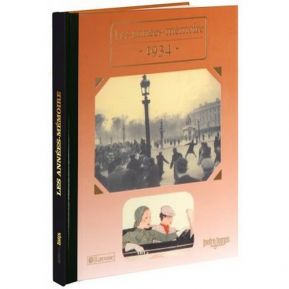 Livre mémoire de l'année 1934