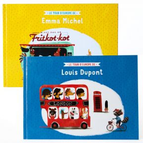 Livre personnalisé Tour d'Europe