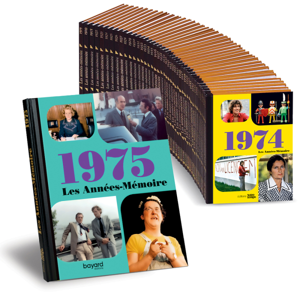 Livres les années mémoires de 1919 à 1975