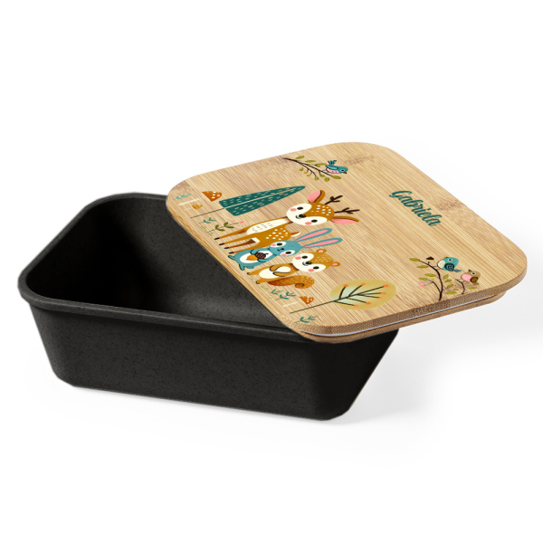 Boîte à goûter forêt enchantée