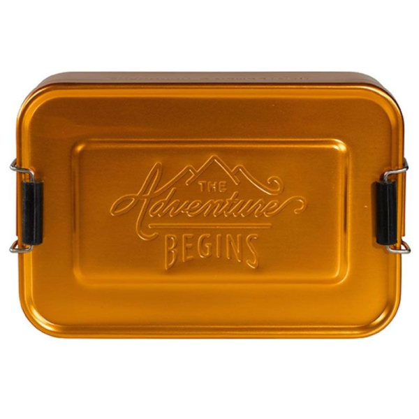 Lunch Box dorée The Adventure Begins 