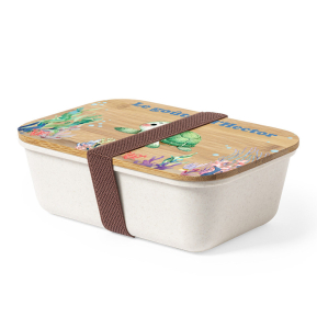 Boîte à goûter bambou océan Boîte à goûter bambou océan