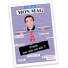 Magazine personnalisé pour homme