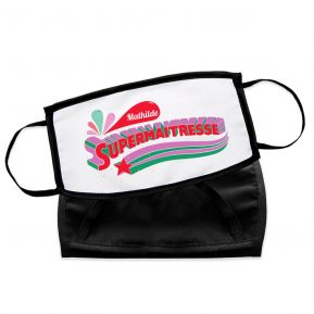 Masque de protection Super Maîtresse personnalisé Masque de protection Super Maîtresse personnalisé