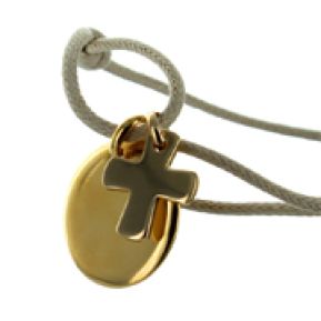 Bracelet baptême gravé