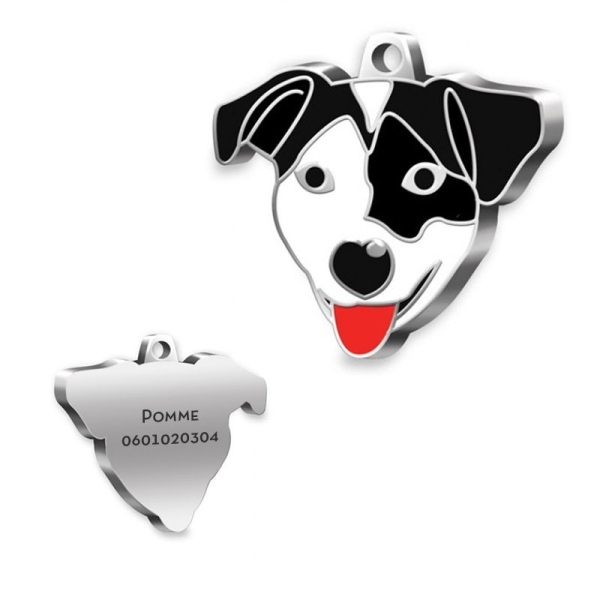 Médaille gravée Jack Russel