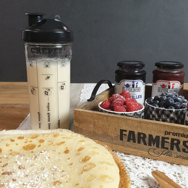 Coffret shaker à crêpes, pancakes et gauffres 3