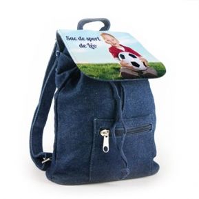 Mini sac à dos en Jeans personnalisé
