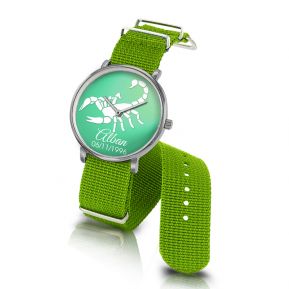 Montre personnalisée signe astral