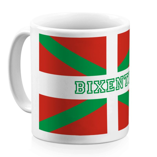 Mug basque personnalisé avec un prénom