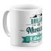 Mug évasion personnalisé bleu