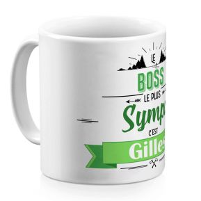 Mug personnalisé Evasion