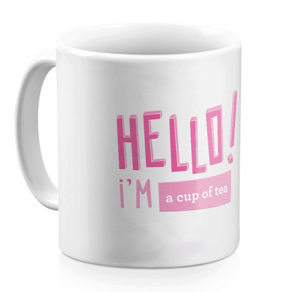 Mug Hello bonbon personnalisé