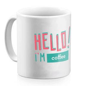 Mug personnalisé HELLO