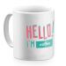 Mug Hello rose personnalisé