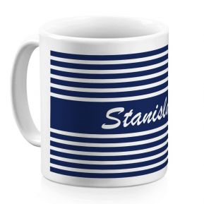 Mug personnalisé marinière