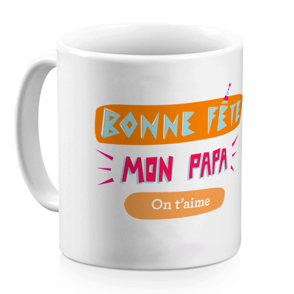 Mug bonne fête des pères