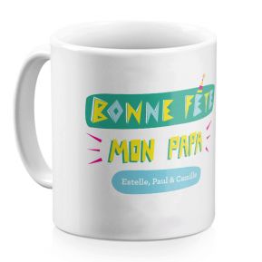 Mug personnalisé Bonne fête mon Papa