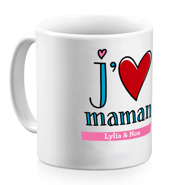 Mug ma Maman Amour - FAMILLE/Maman - texticadeaux