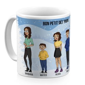 Mug personnalisé Manga Family