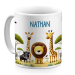 Mug safari personnalisé