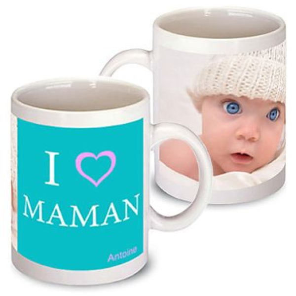 Mug fête des mères personnalisé