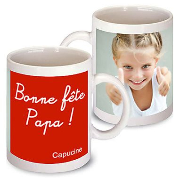 Mug fête des pères personnalisé