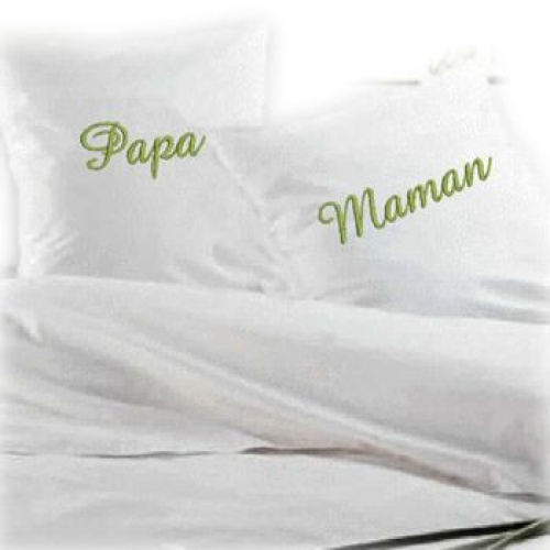 Parure Drap Ou Housse Brodee Et Personnalise