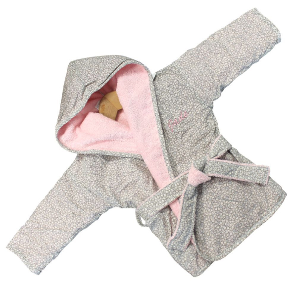 Peignoir bébé fille
