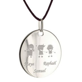 Collier fête des mères personnalisé