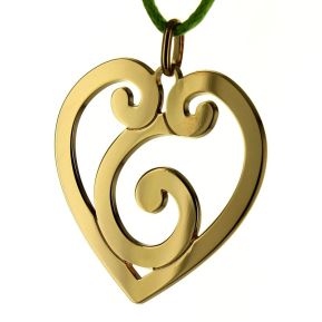 Pendentif coeur léger