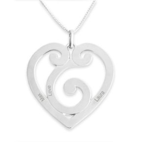 Pendentif coeur léger