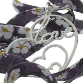 Pendentif coeur Love