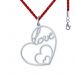 Pendentif coeur Love