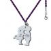 Pendentif deux chérubins gravé