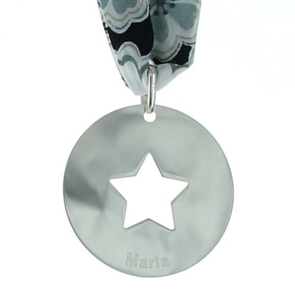 Pendentif étoile personnalisé