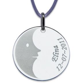 Pendentif gravé avec motif Pendentif gravé avec motif