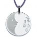 Pendentif gravé avec motif