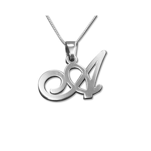 pendentif lettre pas cher