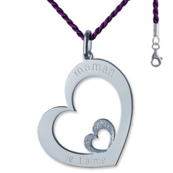 Pendentif Je t'aime Maman