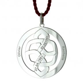 Pendentif noeud celte personnalisé