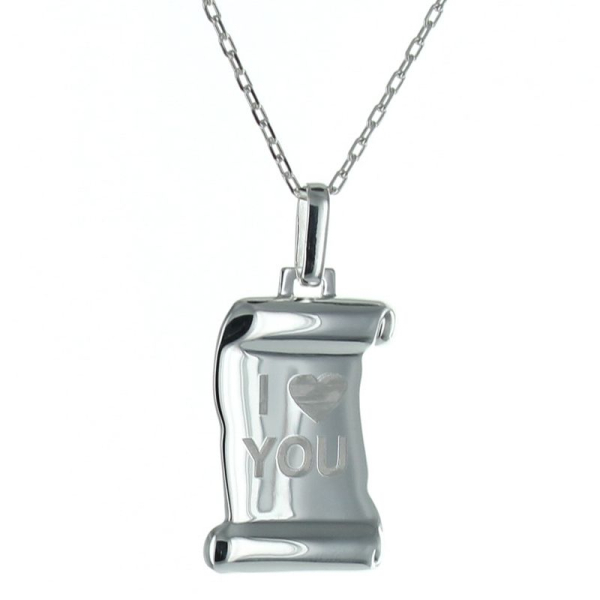 Pendentif parchemin personnalisé
