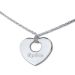 Pendentif petit coeur ajouré gravé